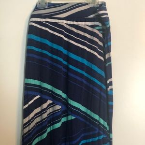 Striped Maxi Skirt